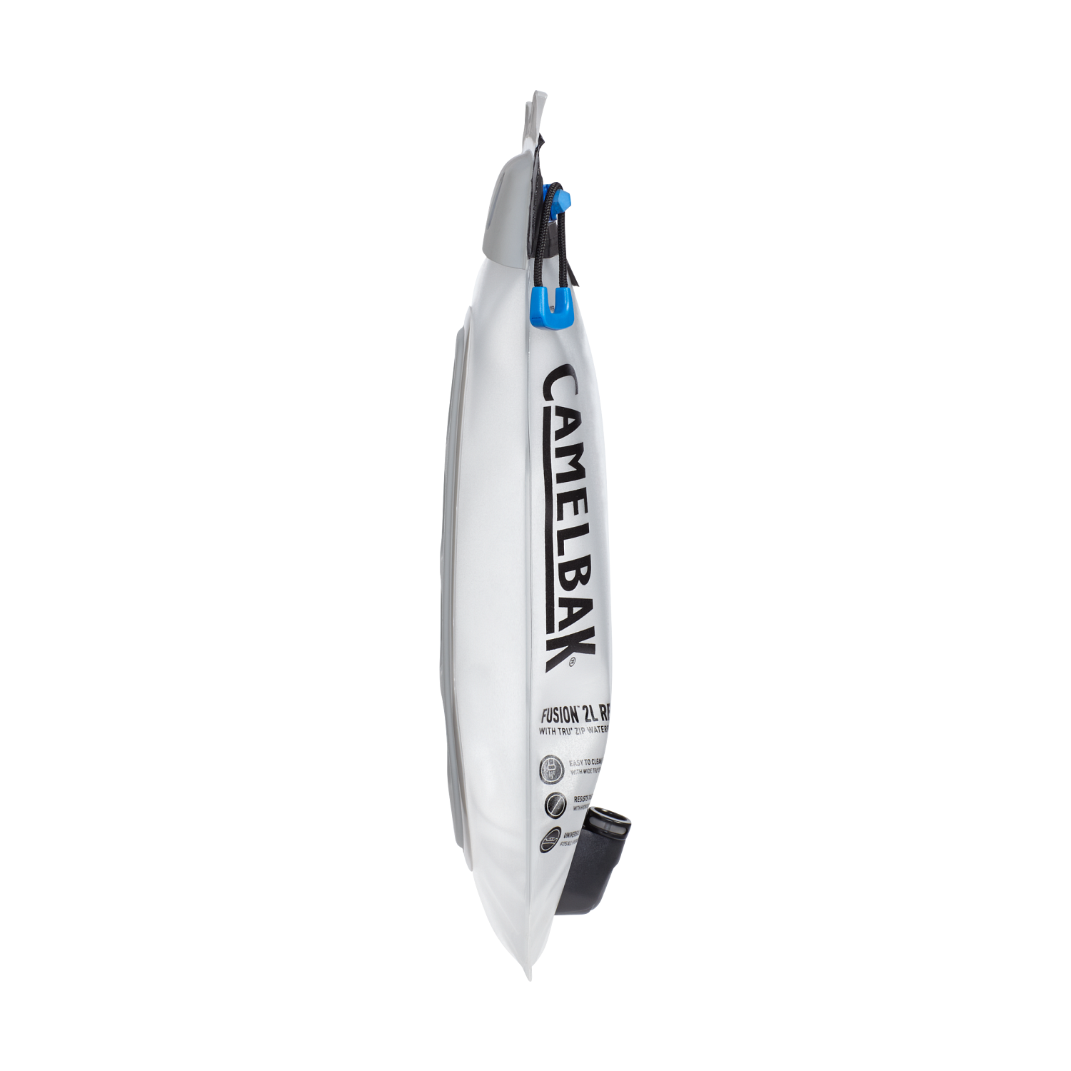 Fusion 2L Reservoir with Tru Zip Waterproof Zipper, Clear