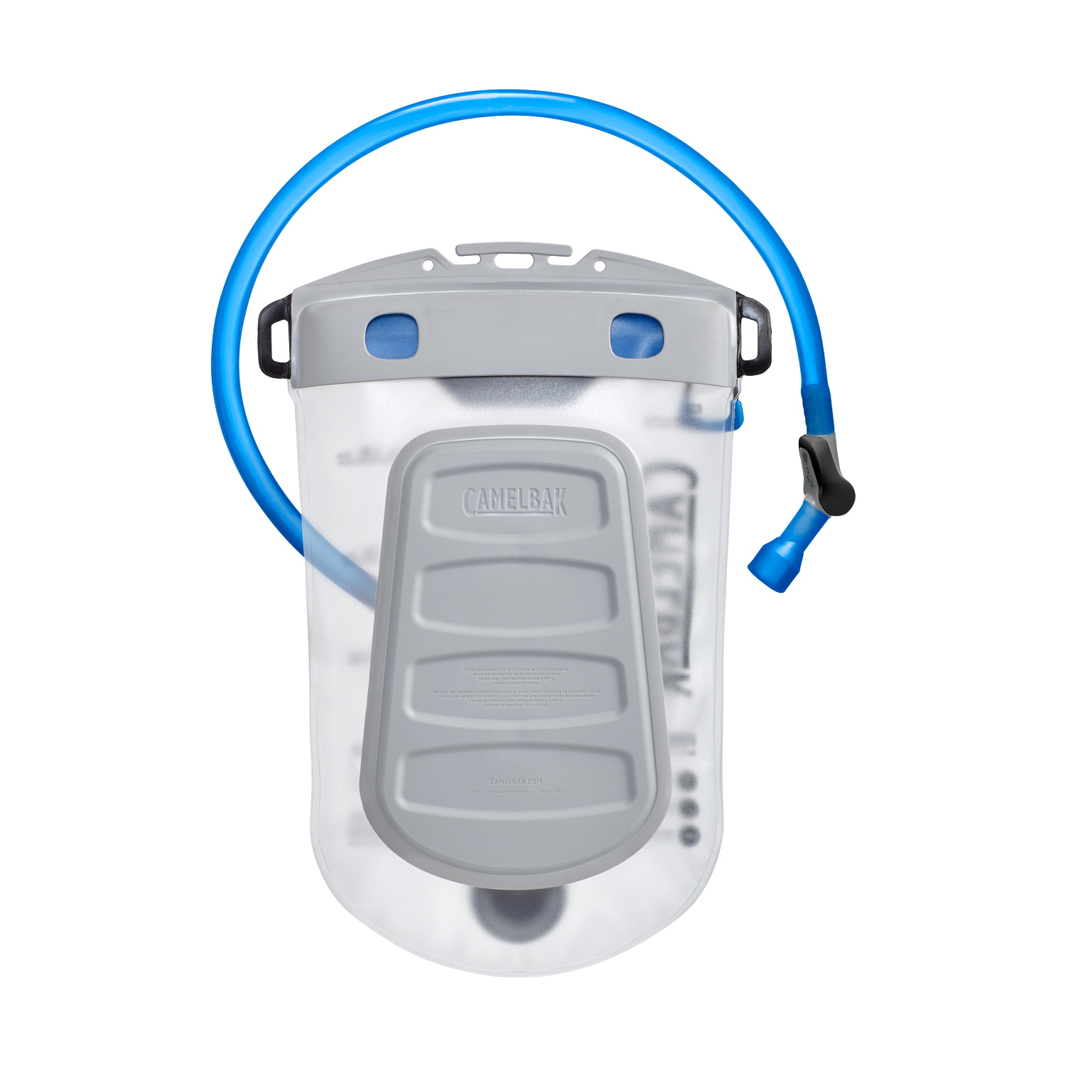 Fusion 2L Reservoir with Tru Zip Waterproof Zipper, Clear
